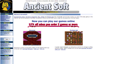Desktop Screenshot of ancientsoft.com