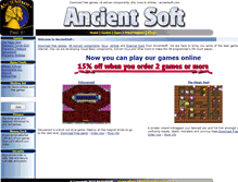 Tablet Screenshot of ancientsoft.com
